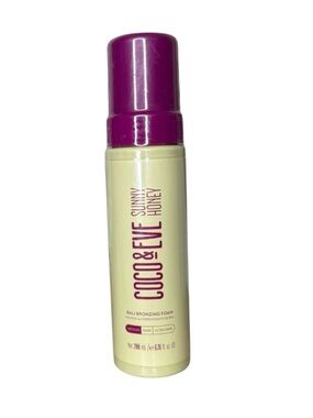 Coco & Eve Sunny Honey Bali Bronzing‎ Foam Self Tanner Medium 200ml 6.76oz